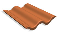 Benders Palema (2k) betontagsten teglrød